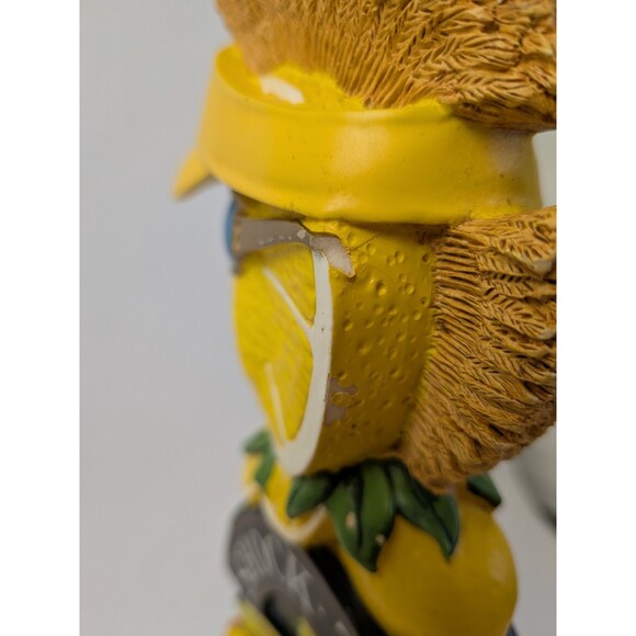 Shock Top Lemon Shandy Beer Tap Handle 3D Lemon Sunglasses Design Keg - Picture 13 of 16